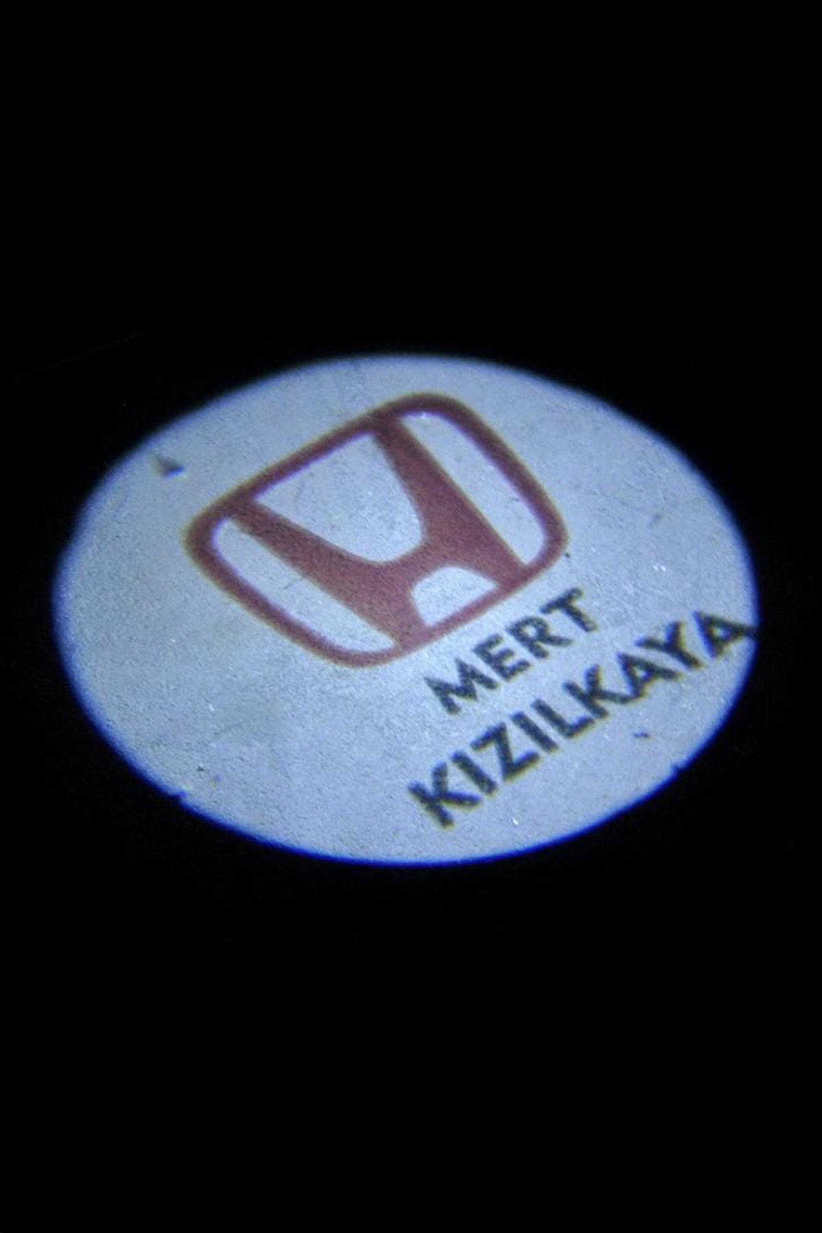 Honda Kişiye Özel İsimli Pilli Kapı Altı Logo 2'li - Montajsız Oto Aksesuar