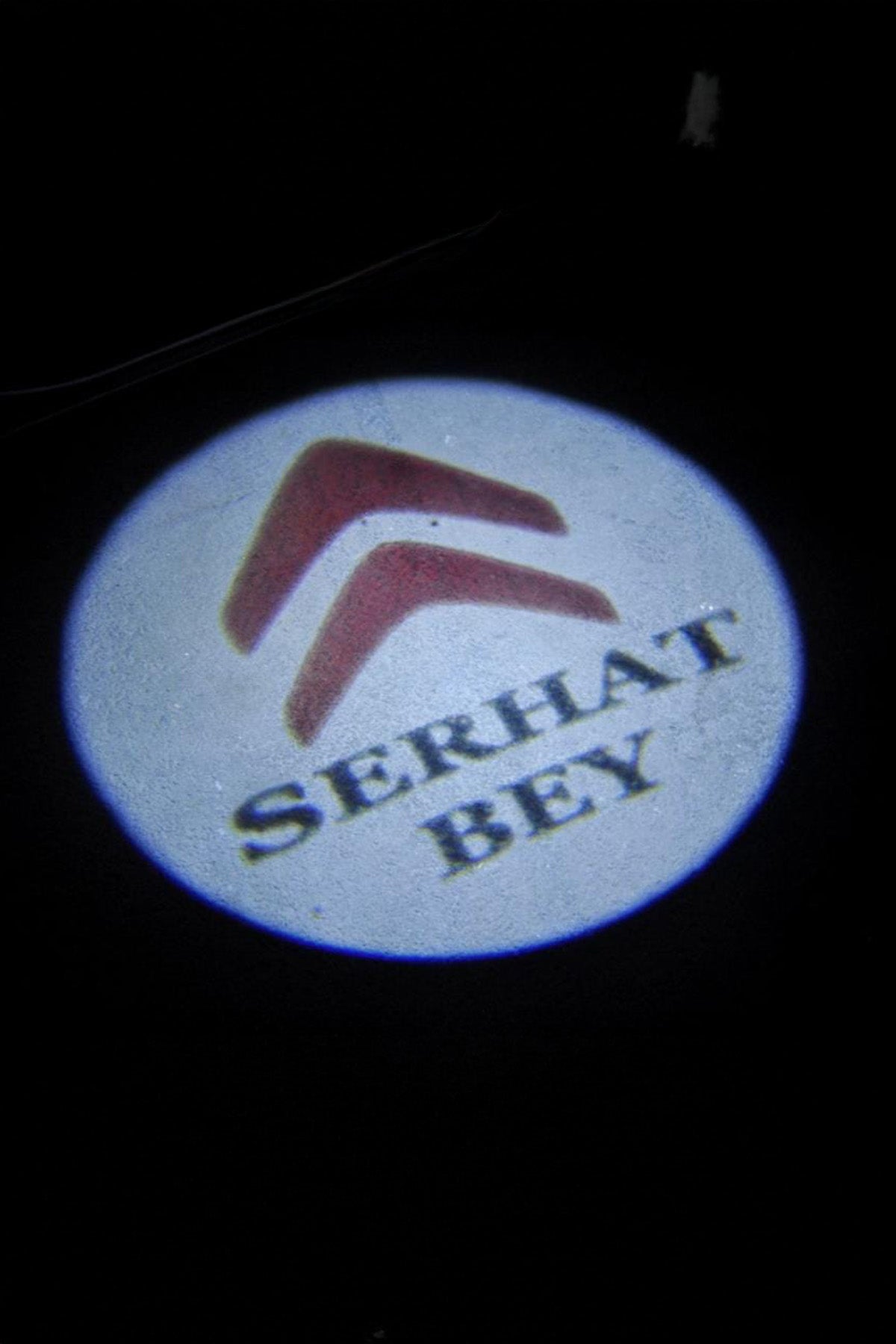 Citroen Kişiye Özel İsimli Pilli Kapı Altı Logo 2'li - Montajsız Oto Aksesuar