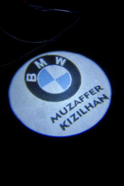 BMW Kişiye Özel İsimli Pilli Kapı Altı Logo 2'li - Montajsız Oto Aksesuar