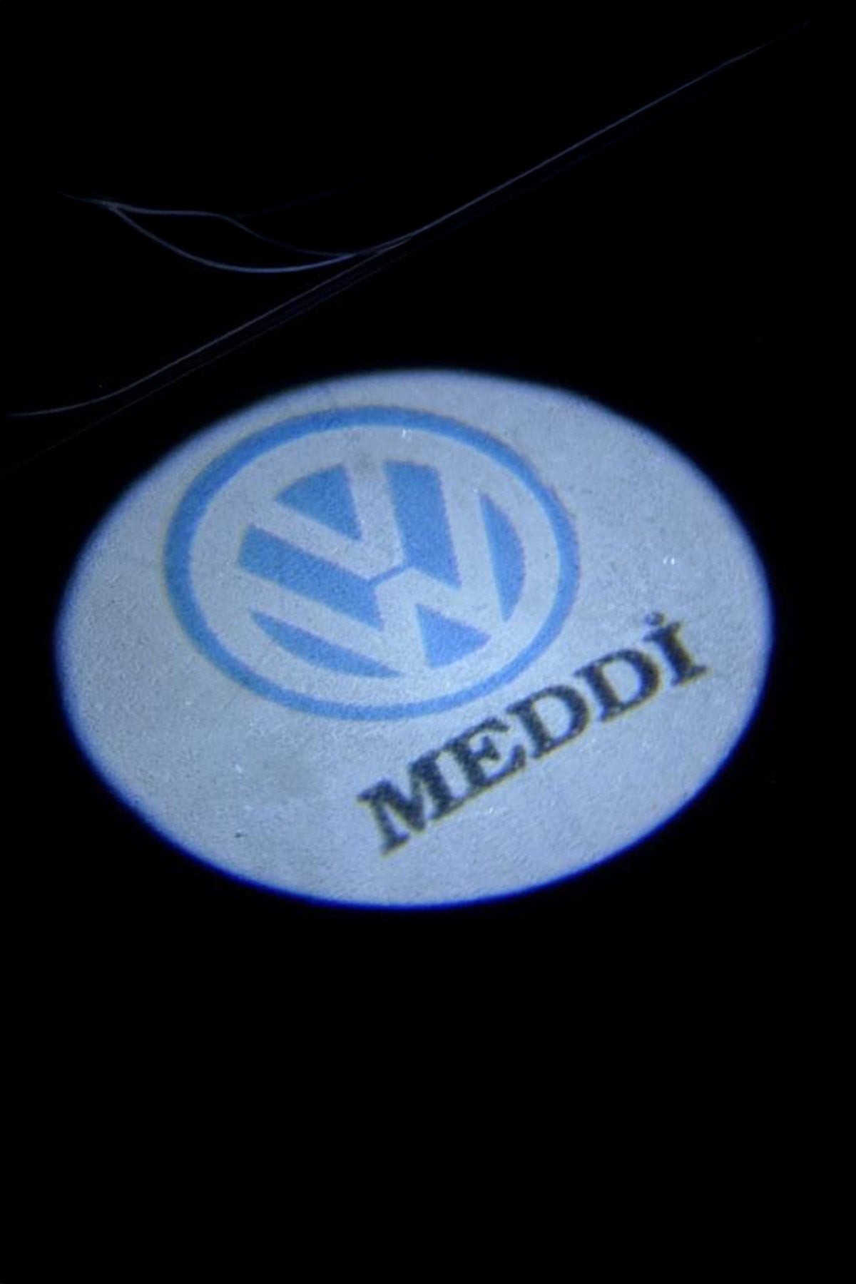 Volkswagen Kişiye Özel İsimli Pilli Kapı Altı Logo 2'li - Montajsız Oto Aksesuar