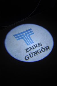 Tofaş Kişiye Özel İsimli Pilli Kapı Altı Logo 2'li - Montajsız Oto Aksesuar