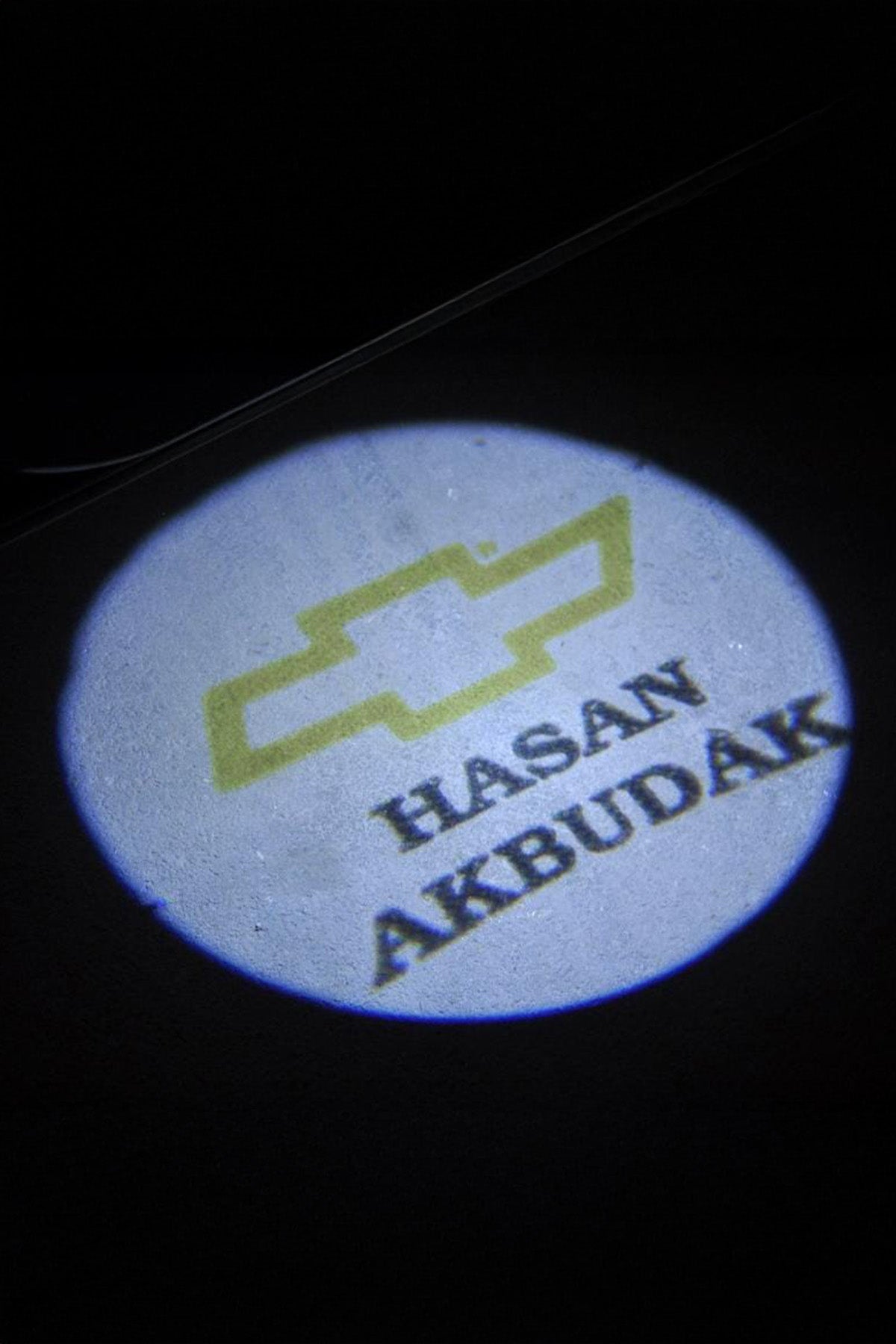 Chevrolet Kişiye Özel İsimli Pilli Kapı Altı Logo 2'li - Montajsız Oto Aksesuar