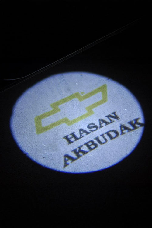 Chevrolet Kişiye Özel İsimli Pilli Kapı Altı Logo 2'li - Montajsız Oto Aksesuar