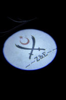 İkili Kılıçlı Kişiye Özel İsimli Pilli Kapı Altı Logo 2'li - Montajsız Oto Aksesuar