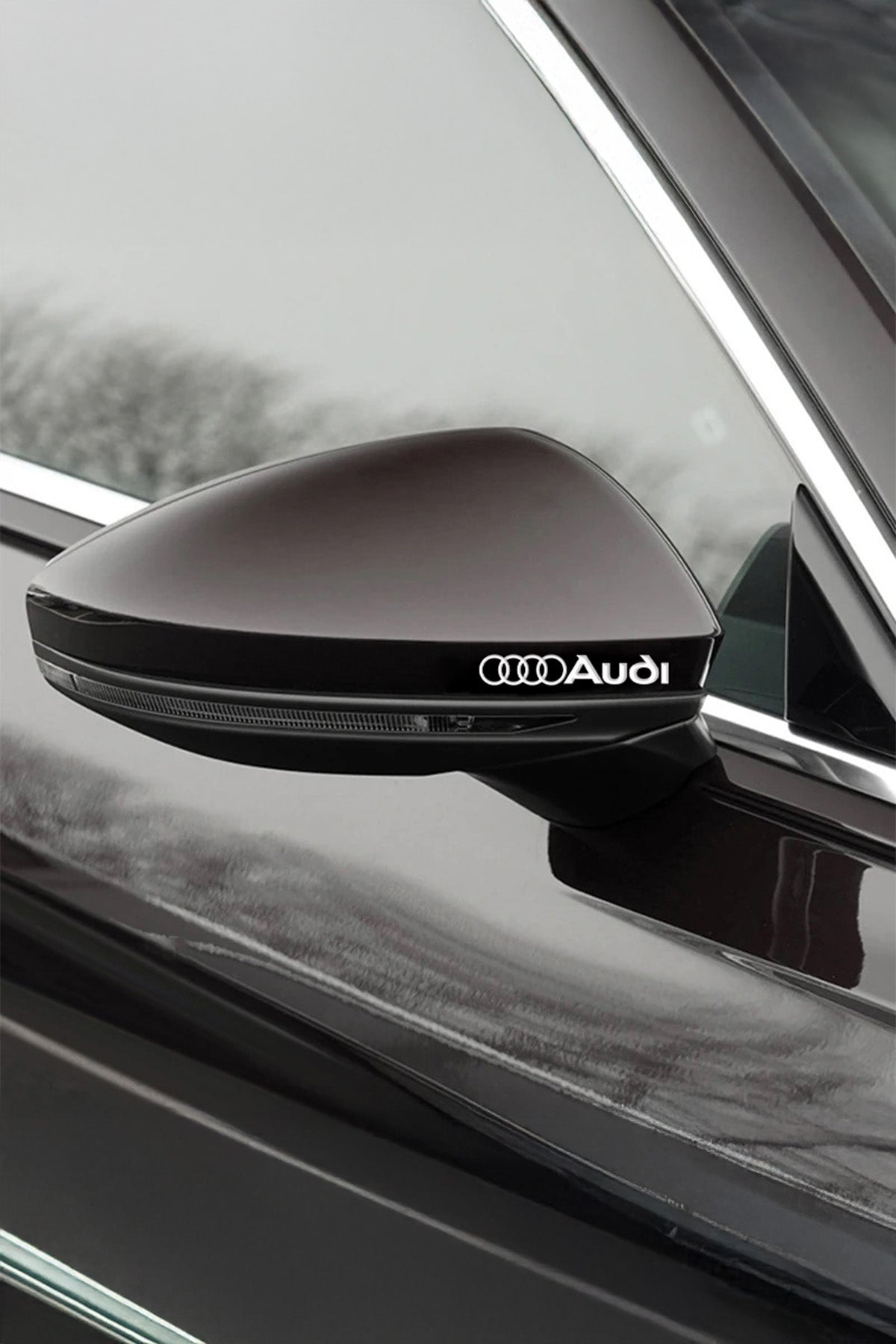 AUDİ Için Metal Sticker 5 Adet Oto Aksesuar Oto Sticker Çıkartma Araba