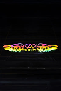 CHERY Uyumlu Hologram Kanat Logo Sticker Çıkartma Oto Aksesuar Araba