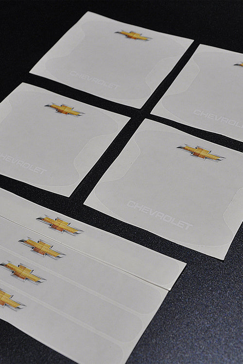 Chevrolet Uyumlu Ppf Kapı Kolu Çizik Önleyici Folyo 8'li Set