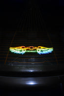 Chevrolet Uyumlu Hologram Kanat Logo Sticker Çıkartma Oto Aksesuar Araba