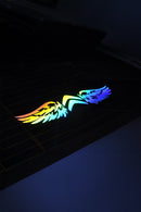 CİTROEN Uyumlu Hologram Kanat Logo Sticker Çıkartma Oto Aksesuar Araba