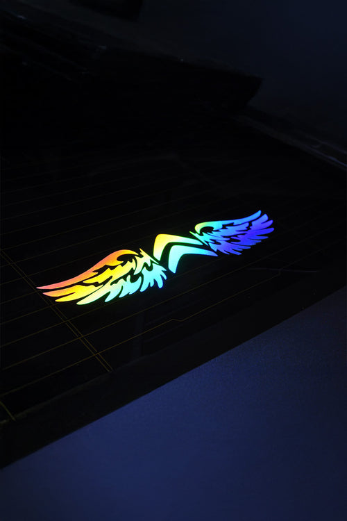 CİTROEN Uyumlu Hologram Kanat Logo Sticker Çıkartma Oto Aksesuar Araba