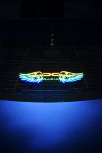 DACİA Uyumlu Hologram Kanat Logo Sticker Çıkartma Oto Aksesuar Araba