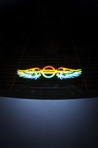 NİSSAN Uyumlu Hologram Kanat Logo Sticker Çıkartma Oto Aksesuar Araba