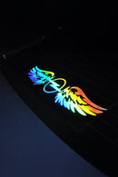 OPEL Uyumlu Hologram Kanat Logo Sticker Çıkartma Oto Aksesuar Araba