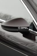 OPEL için Metalik Sticker 5 Adet Oto Aksesuar Oto Sticker Çıkartma Araba
