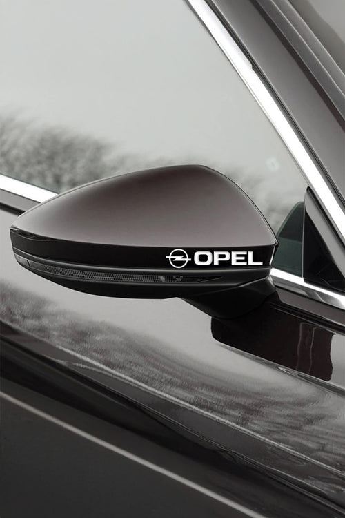 OPEL için Metalik Sticker 5 Adet Oto Aksesuar Oto Sticker Çıkartma Araba