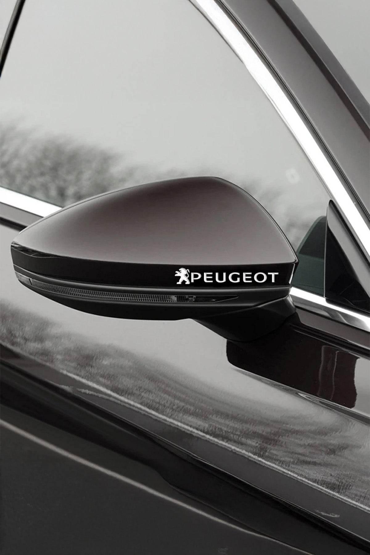 PEUGEOT Için Metal Sticker 5 Adet Oto Aksesuar Oto Sticker Çıkartma Araba