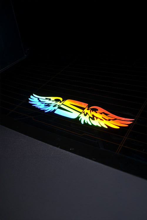 SEAT Uyumlu Hologram Kanat Logo Sticker Çıkartma Oto Aksesuar Araba