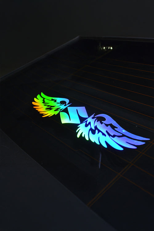 SUZUKİ Uyumlu Hologram Kanat Logo Sticker Çıkartma Oto Aksesuar Araba