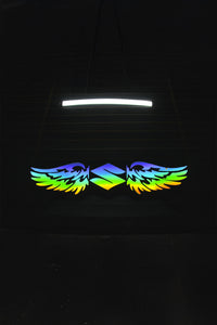 SUZUKİ Uyumlu Hologram Kanat Logo Sticker Çıkartma Oto Aksesuar Araba