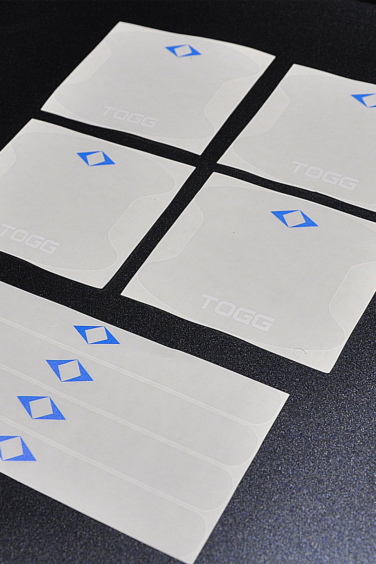 TOGG UYUMLU PPF KAPI KOLU ÇİZİK ÖNLEYİCİ FOLYO 8'Lİ SET